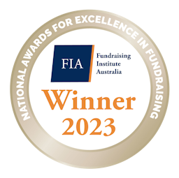 FIA Winners Seal for excellence in fudnraising